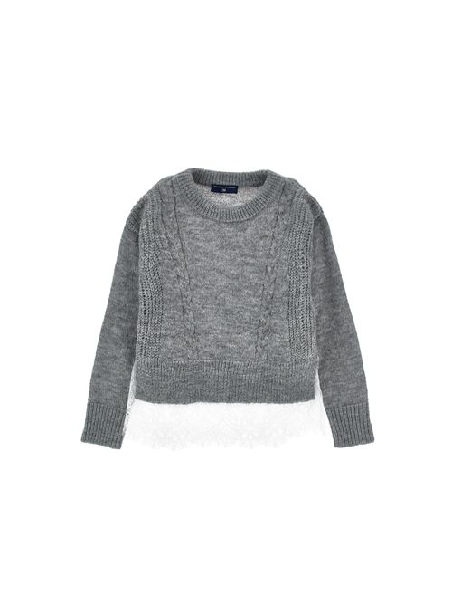 Maglia, bambina, logata. ERMANNO SCERVINO | Z9H604 87100032